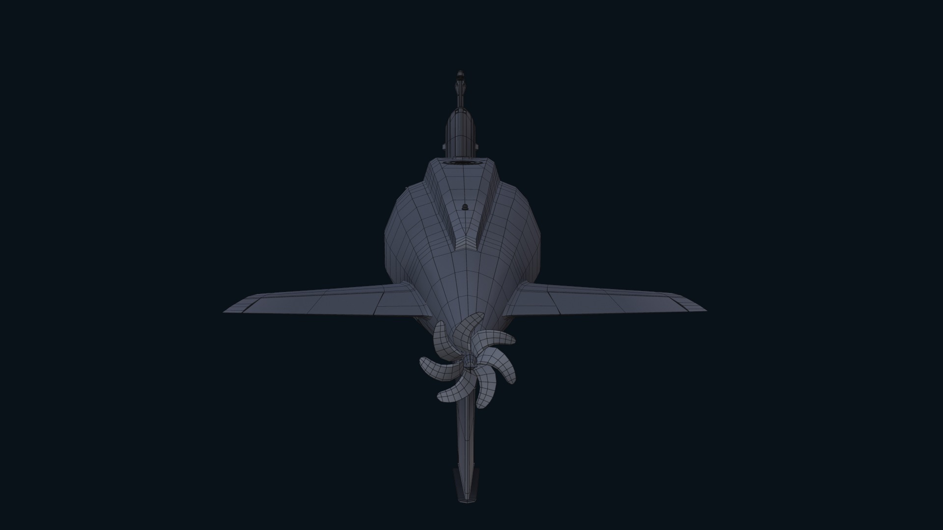 Asset - Army - Submarine - Kilo Class Low-poly 3D model_28