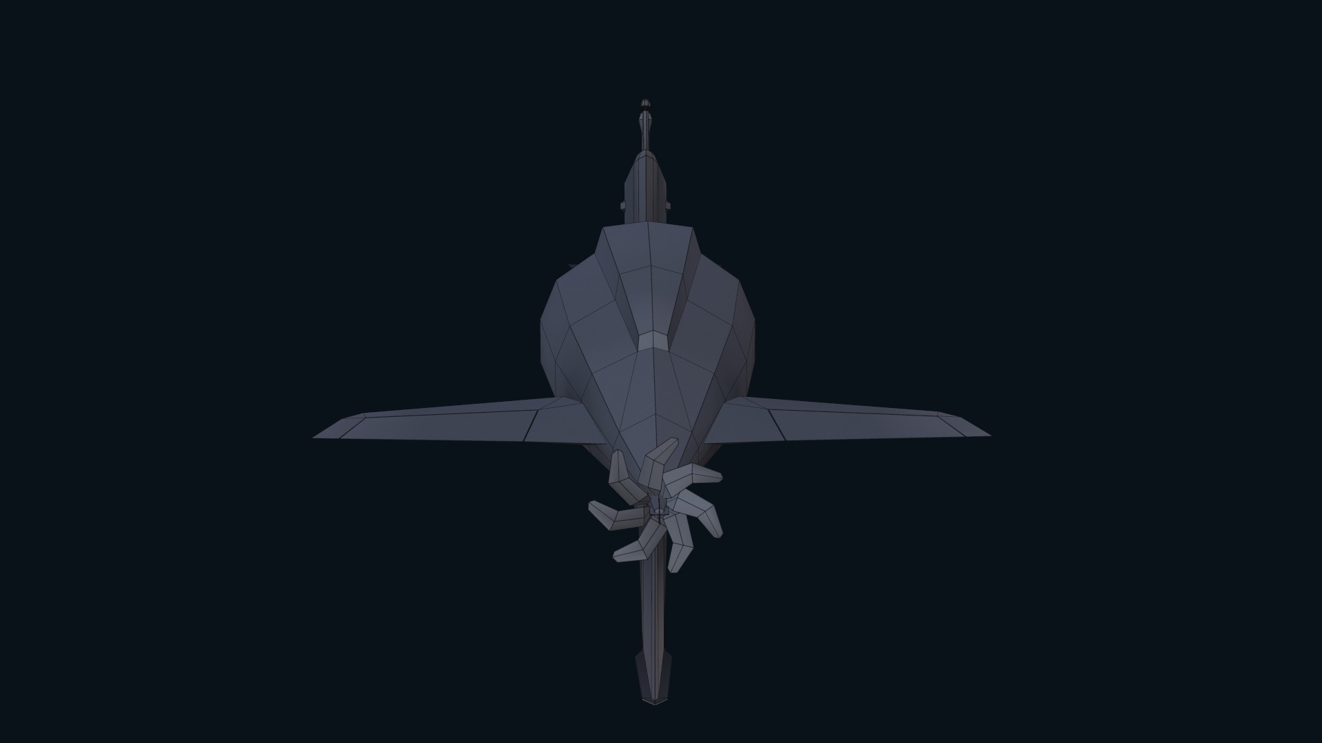 Asset - Army - Submarine - Kilo Class Low-poly 3D model_64