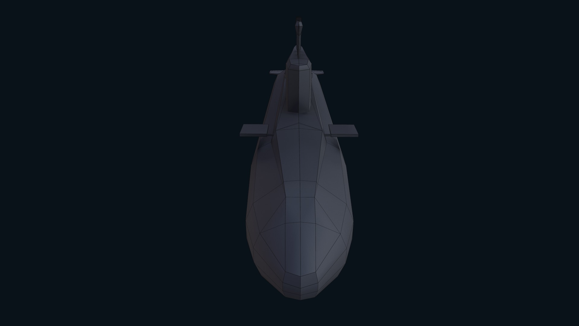 Asset - Army - Submarine - Kilo Class Low-poly 3D model_61