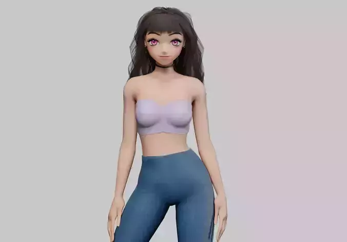 Beautiful cute girl V30072 