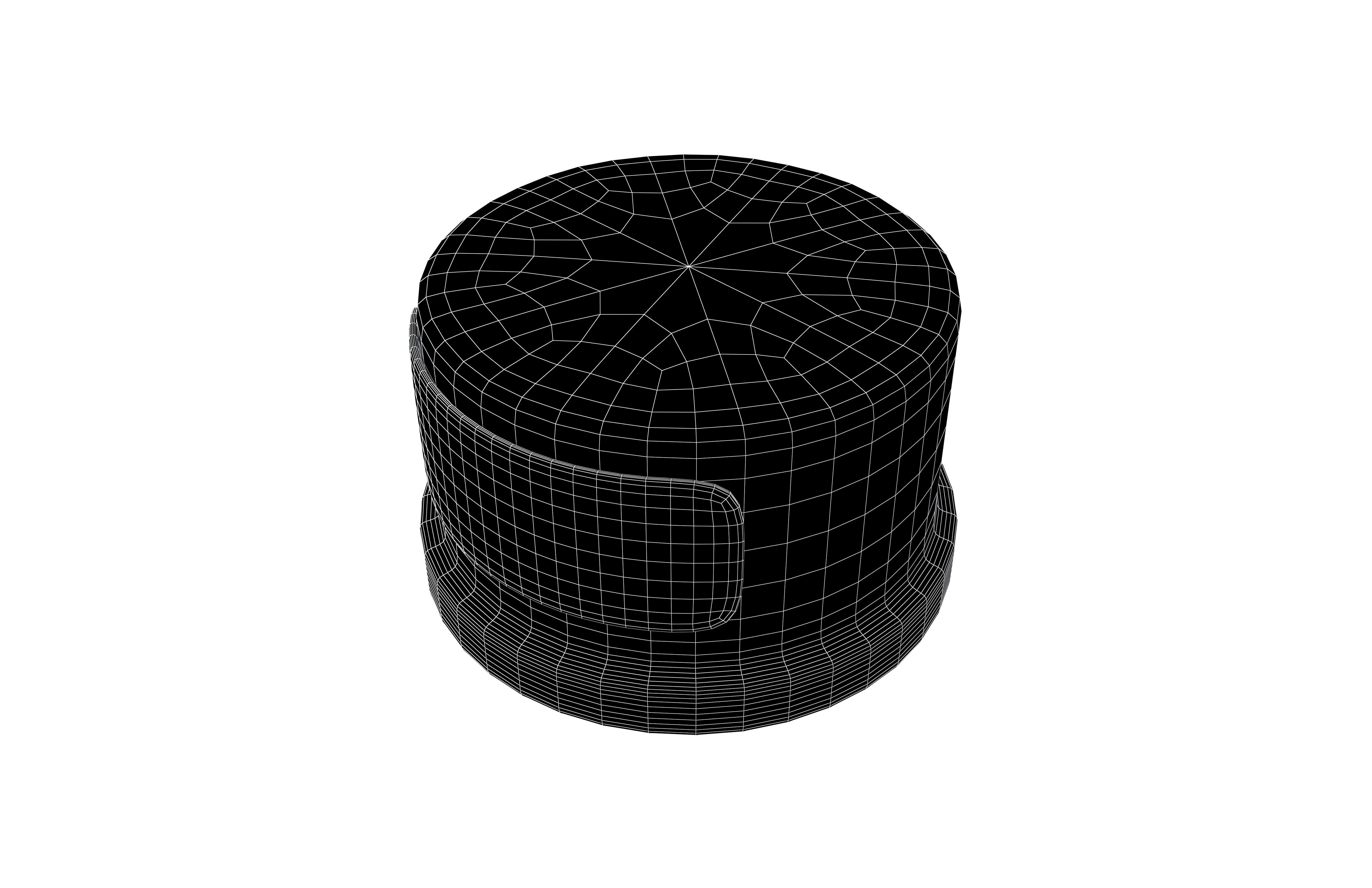 Podiums with Nameplates V1 001 Low-poly 3D model_6