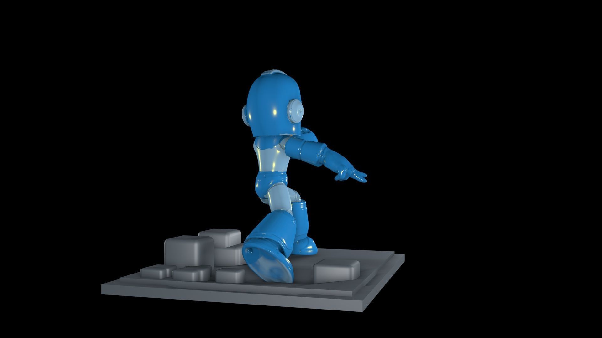 Magaman x 3D print model_2
