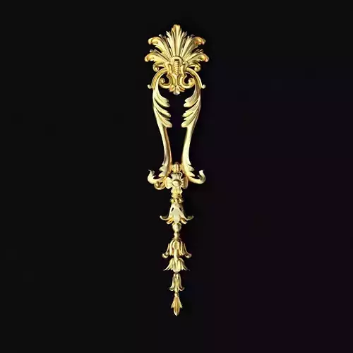 Central decor ornament for furniture