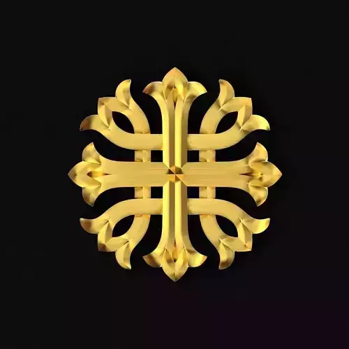 Central decor ornament for furniture