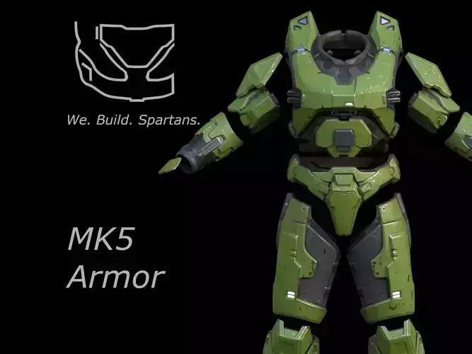MK V armor only 3d print files