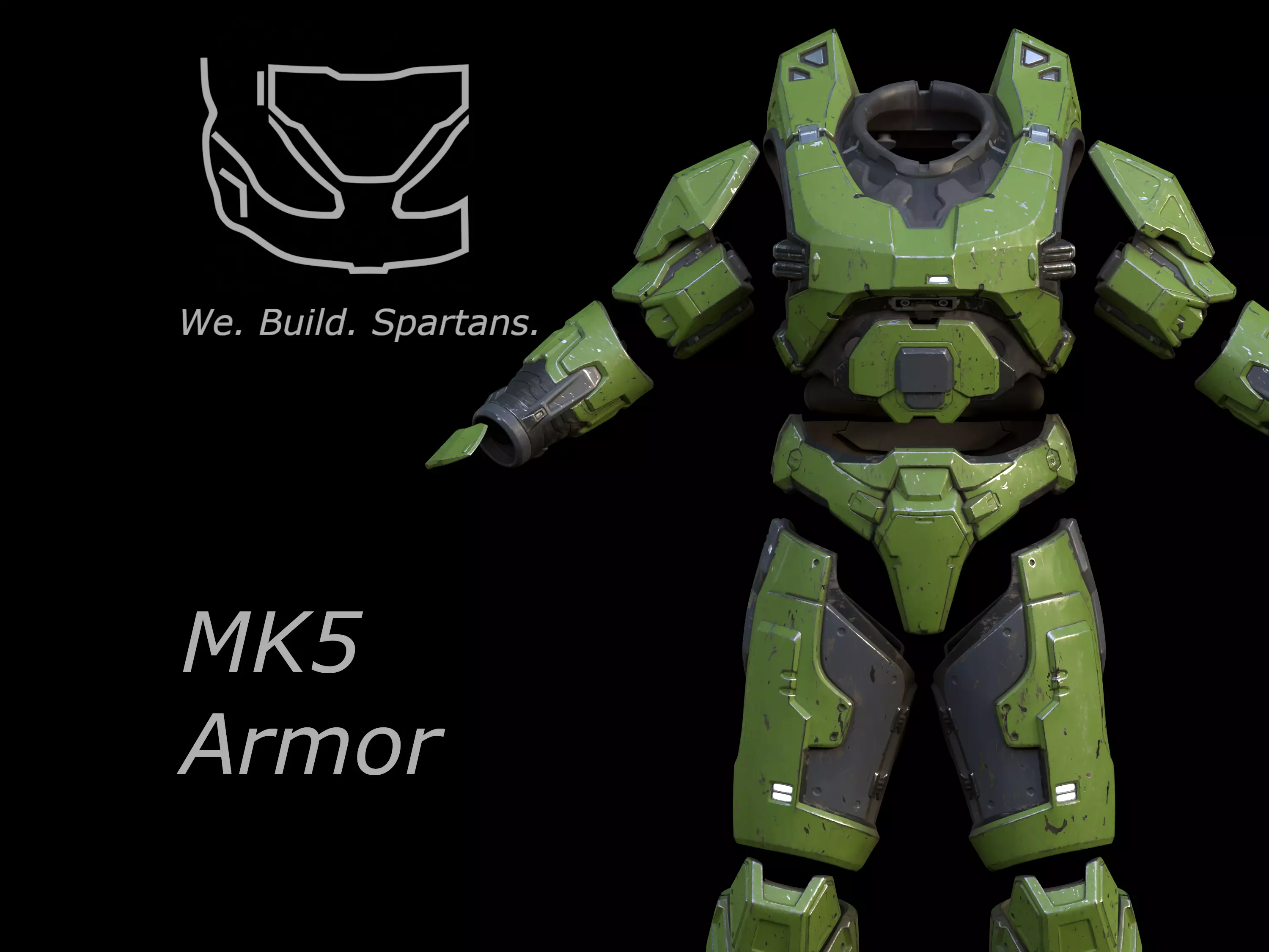 MK V armor only 3d print files 3D print model_0