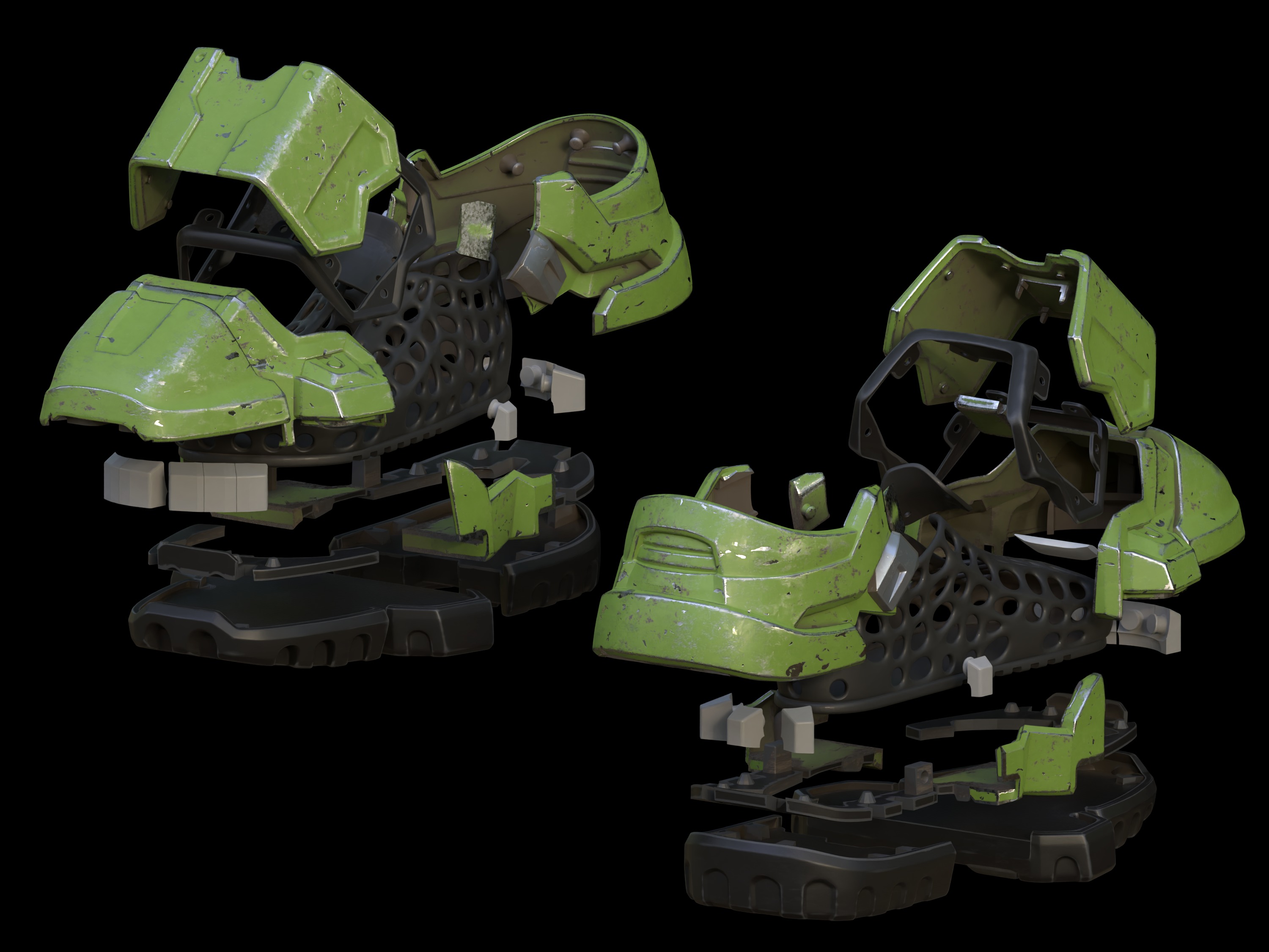 MK V armor only 3d print files 3D print model_9