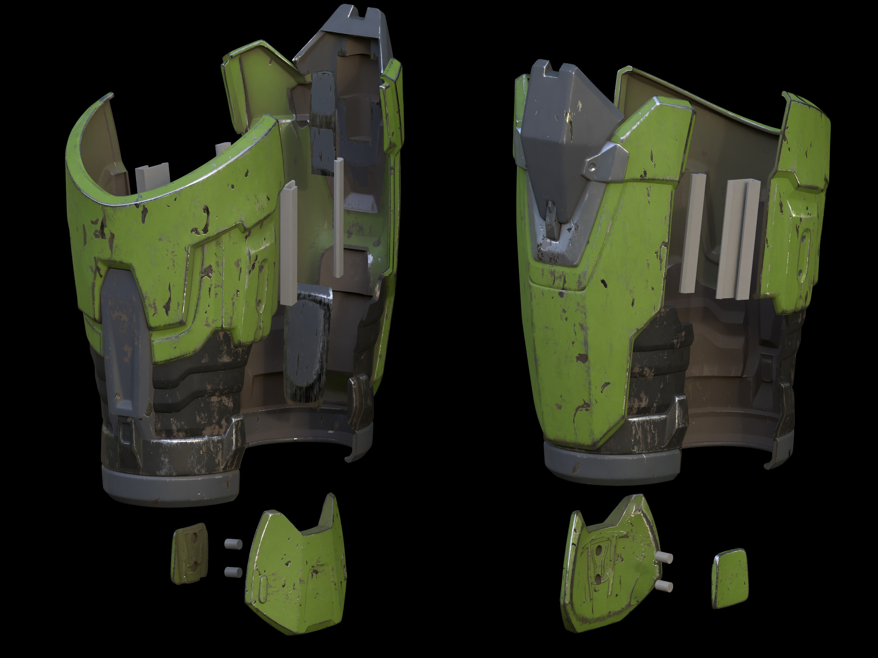 MK V armor only 3d print files 3D print model_6