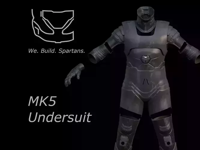 MK V undersuit 3d print files 3D print model