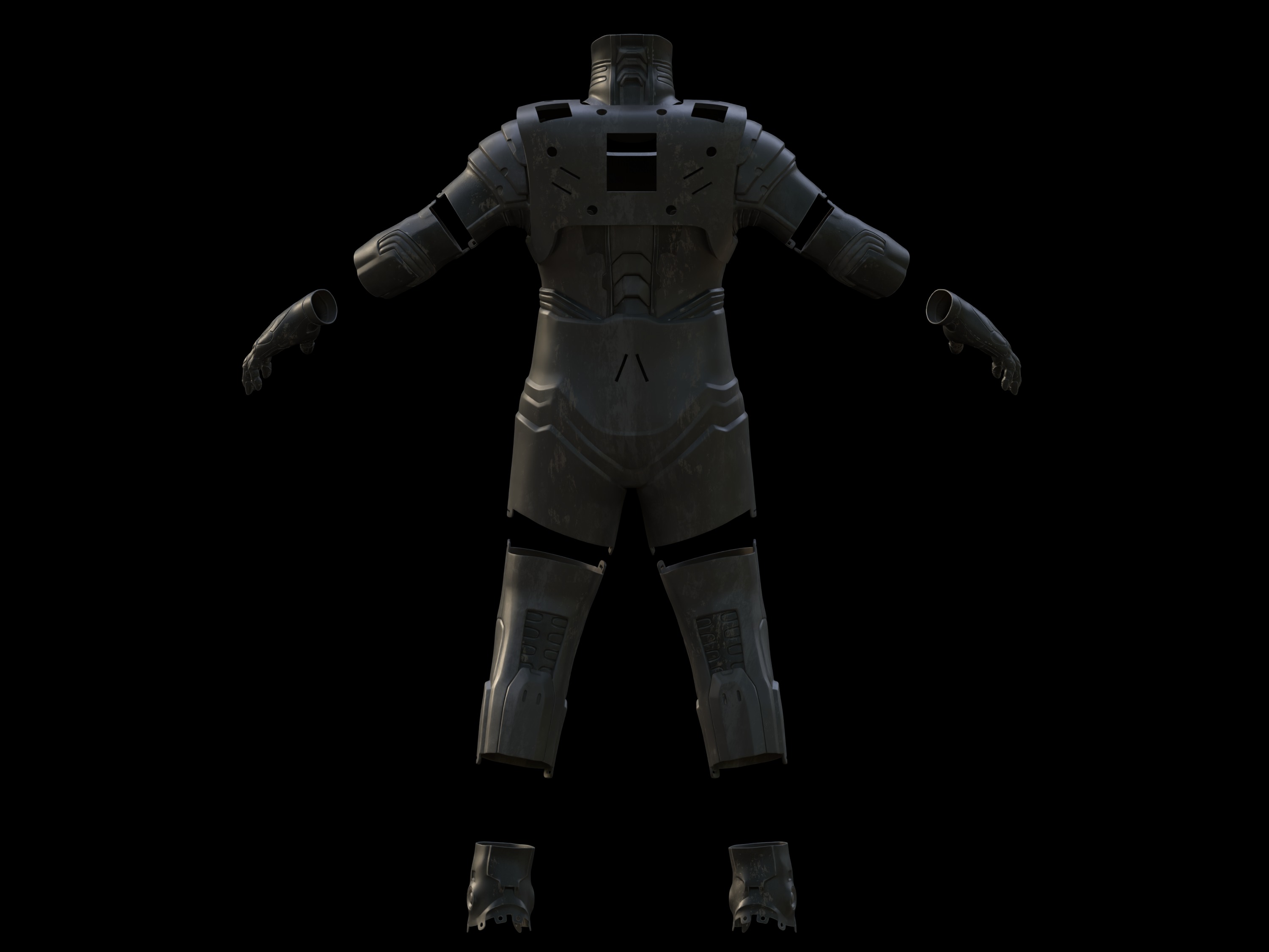MK V undersuit 3d print files 3D print model_2