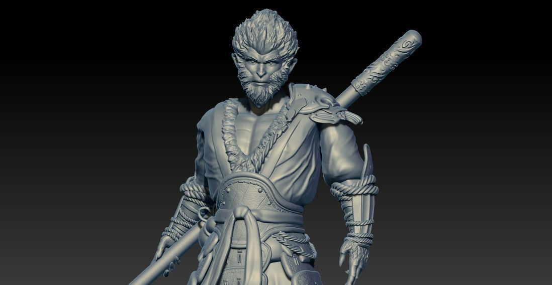 Black Myth Wukong - CHINA GAME - 3D Print 3D print model_2
