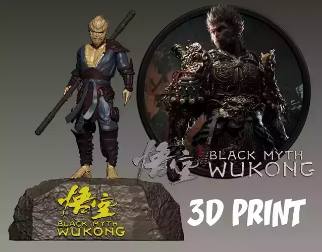 Black Myth Wukong - CHINA GAME - 3D Print