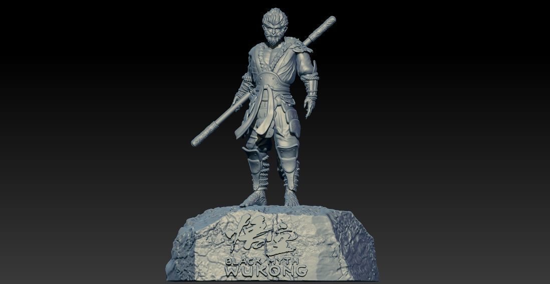 Black Myth Wukong - CHINA GAME - 3D Print 3D print model_3