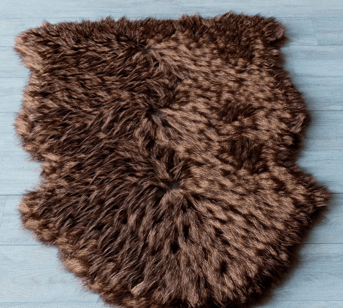 Sheepskin Fur Rug Model Skold  3D print model_2