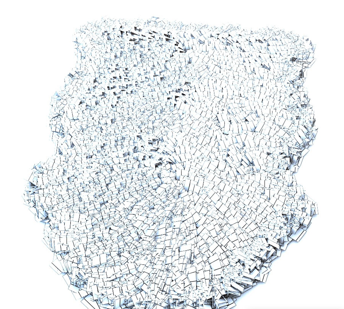 Sheepskin Fur Rug Model Skold  3D print model_3