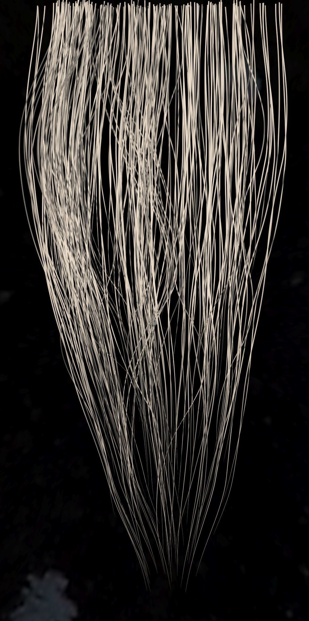 Sheepskin Fur Rug Model Skold  3D print model_5