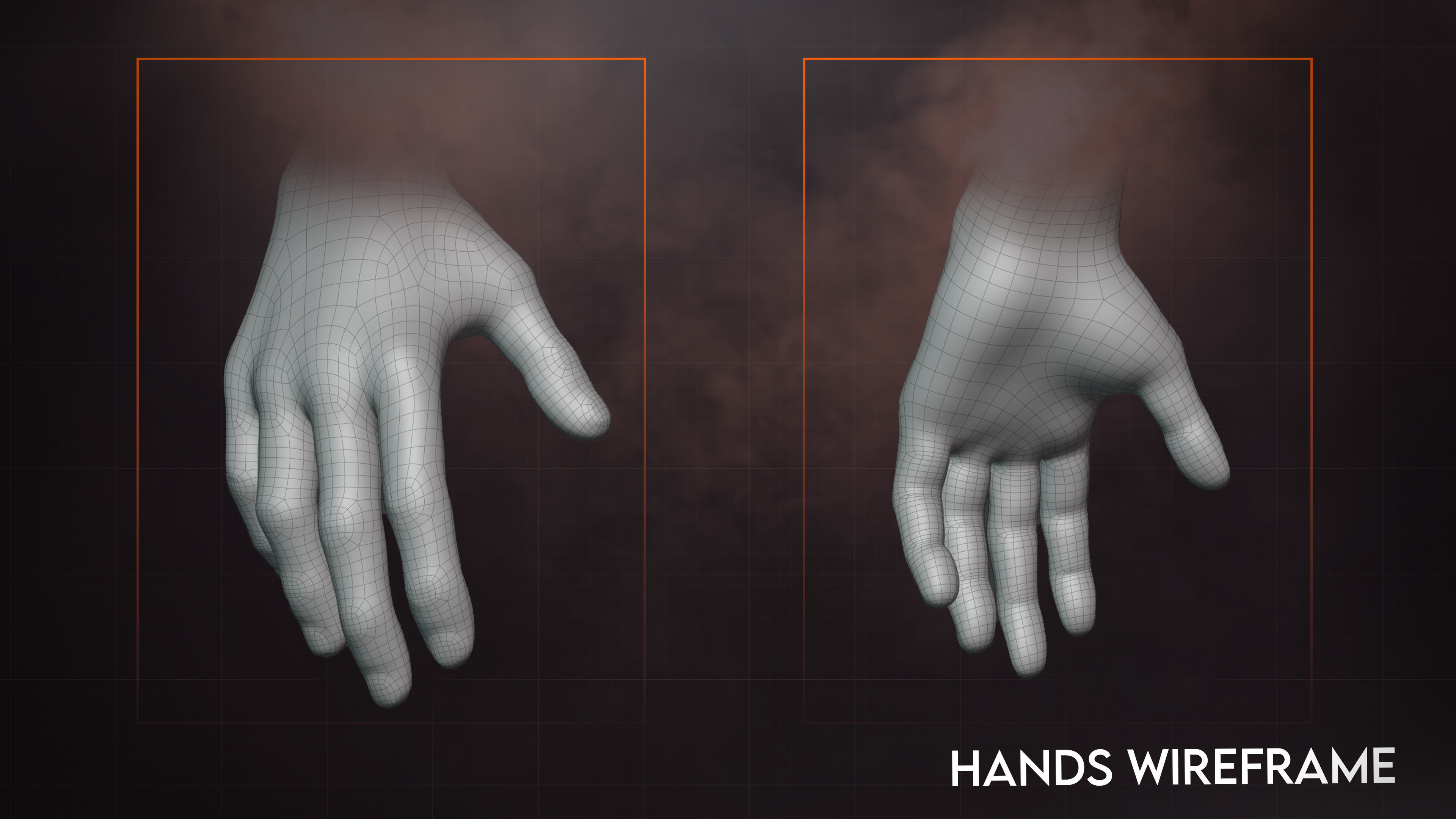 Male BaseMesh Vol 1 - Kim Low-poly 3D model_5