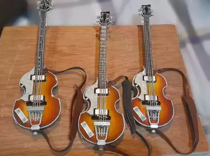 hofner bass paul mcartney 3D print model