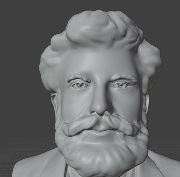 Georges Bizet 3D print model_17