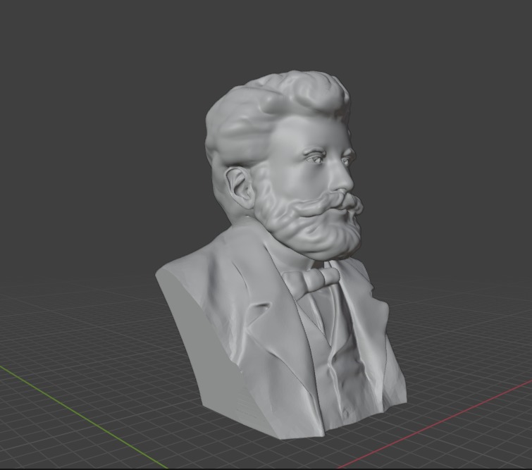 Georges Bizet 3D print model_3