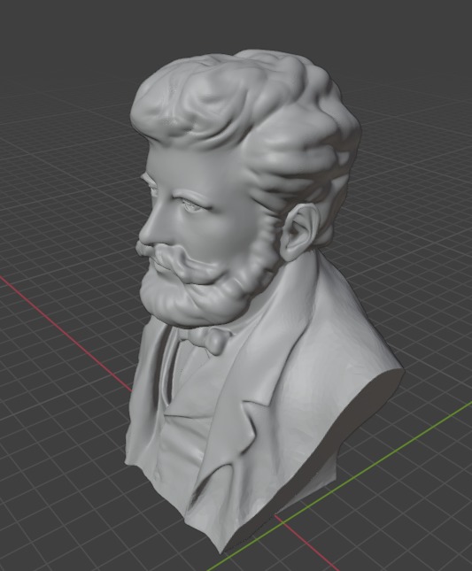 Georges Bizet 3D print model_12