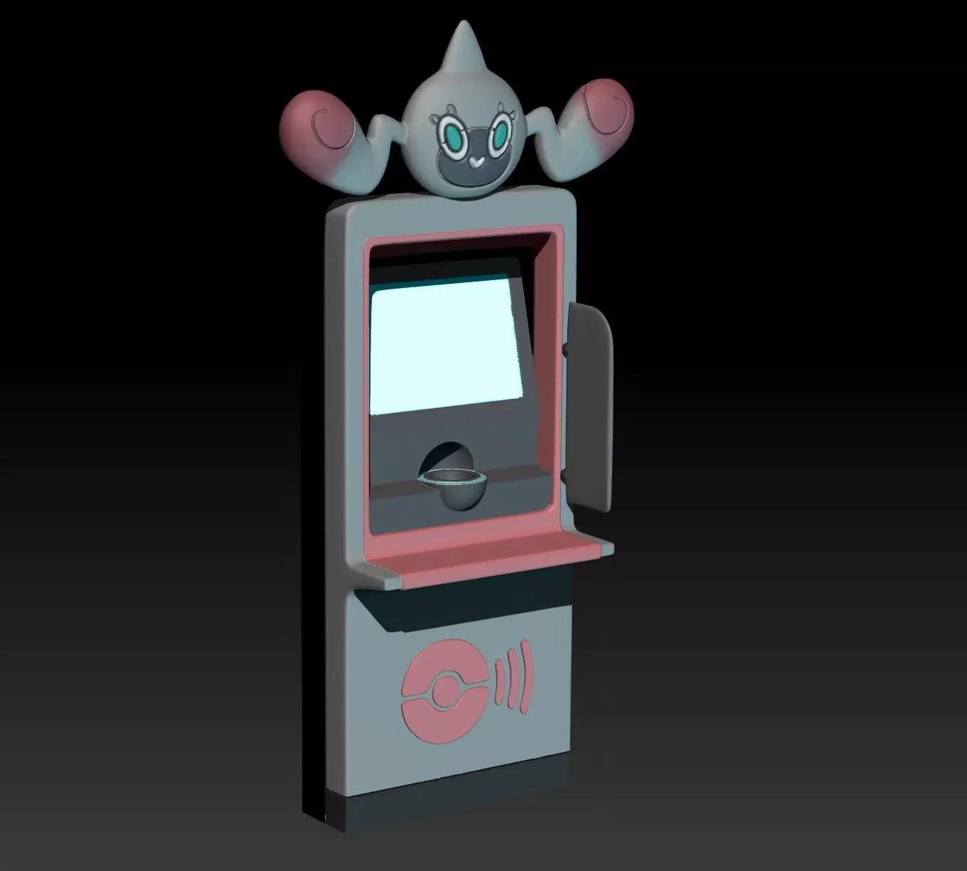 Pokemon Rotomi PC 3D print model_0