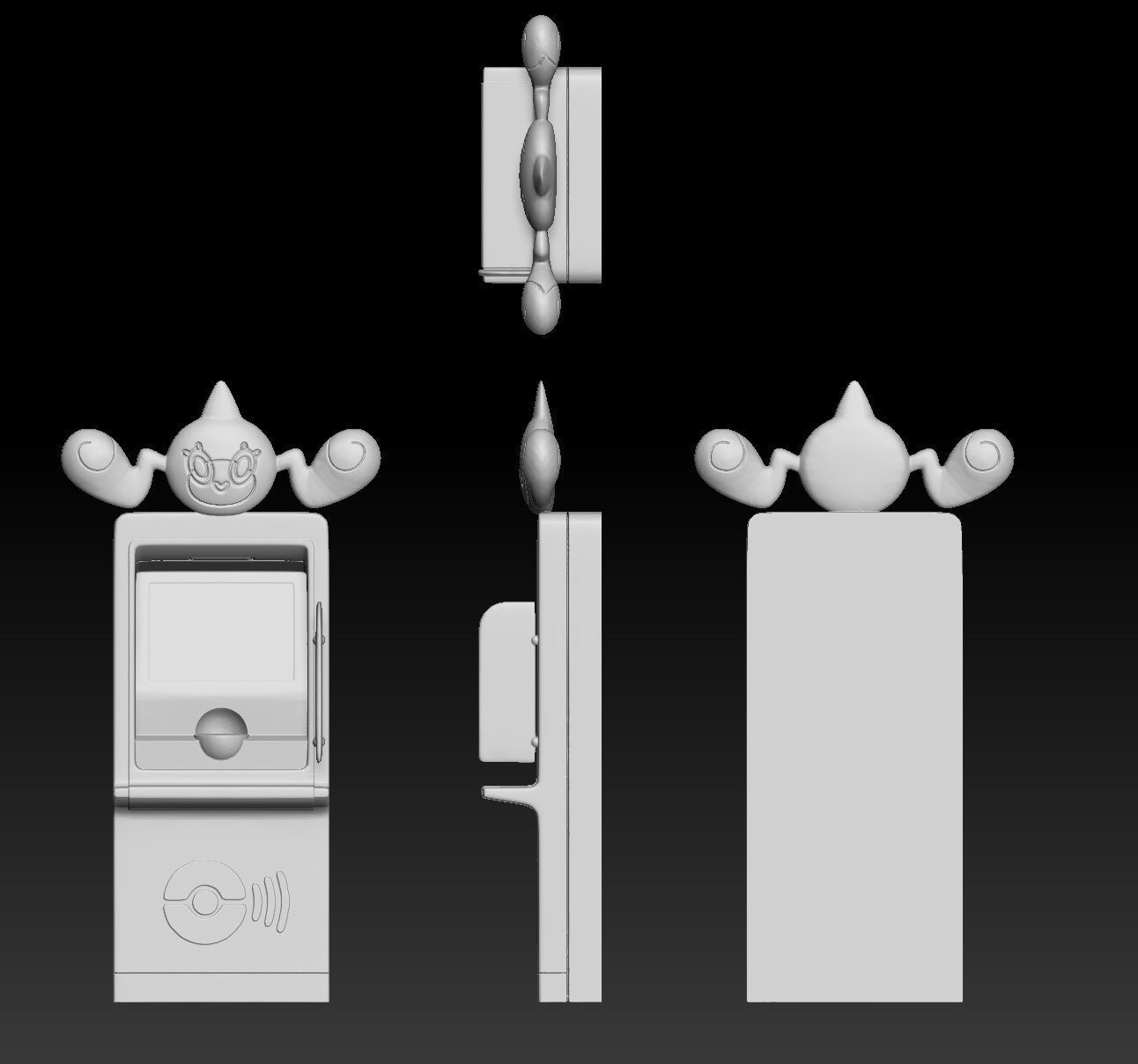 Pokemon Rotomi PC 3D print model_1