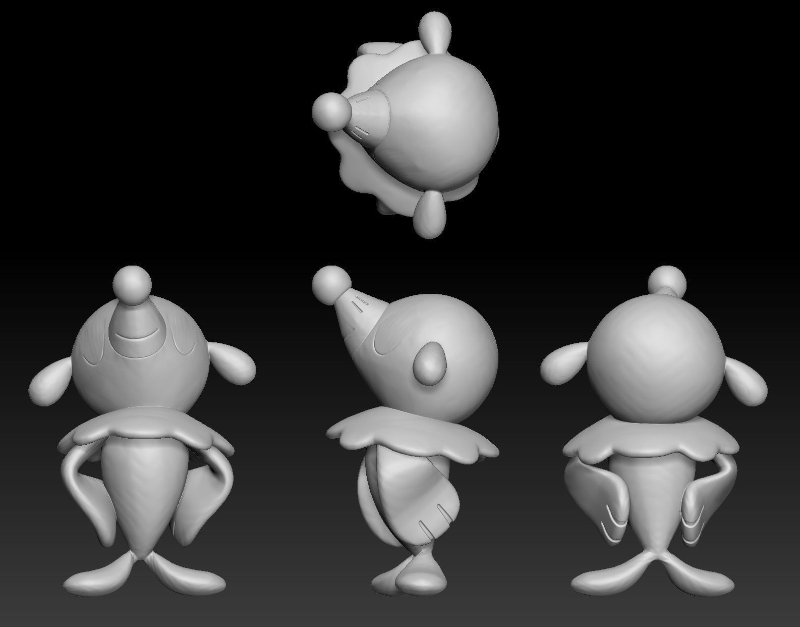 Pokemon Popplio Brionne Primarina 3D print model_1