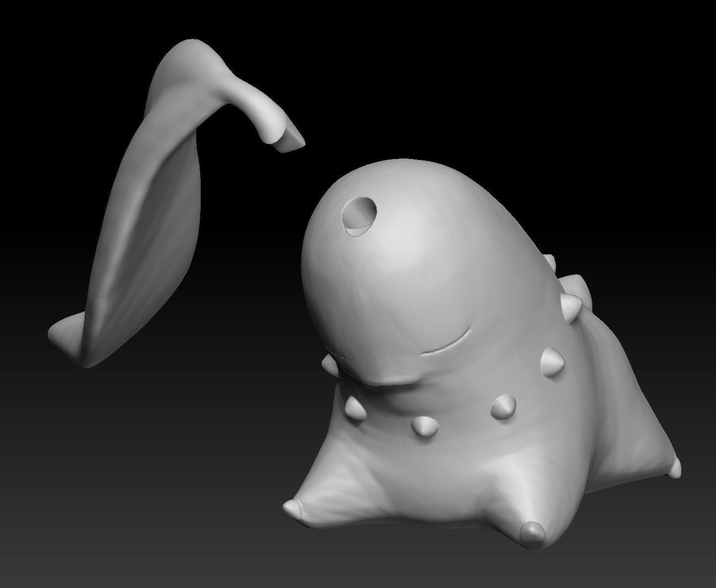 Pokemon Chikorita Bayleef Meganium 3D print model_4