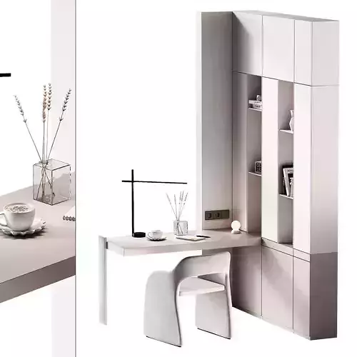 Workplace Minimal home office furniture Modular kit