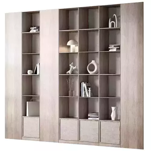 Modular Shelving 3 Wood Color Options