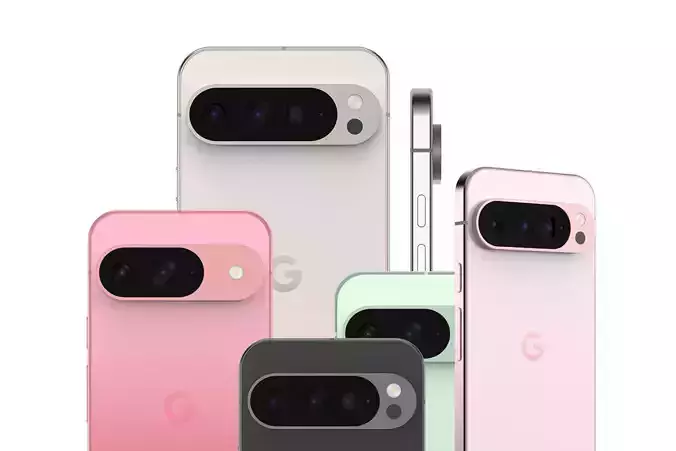 Google Pixel 9 and 9 Pro Series 3D model