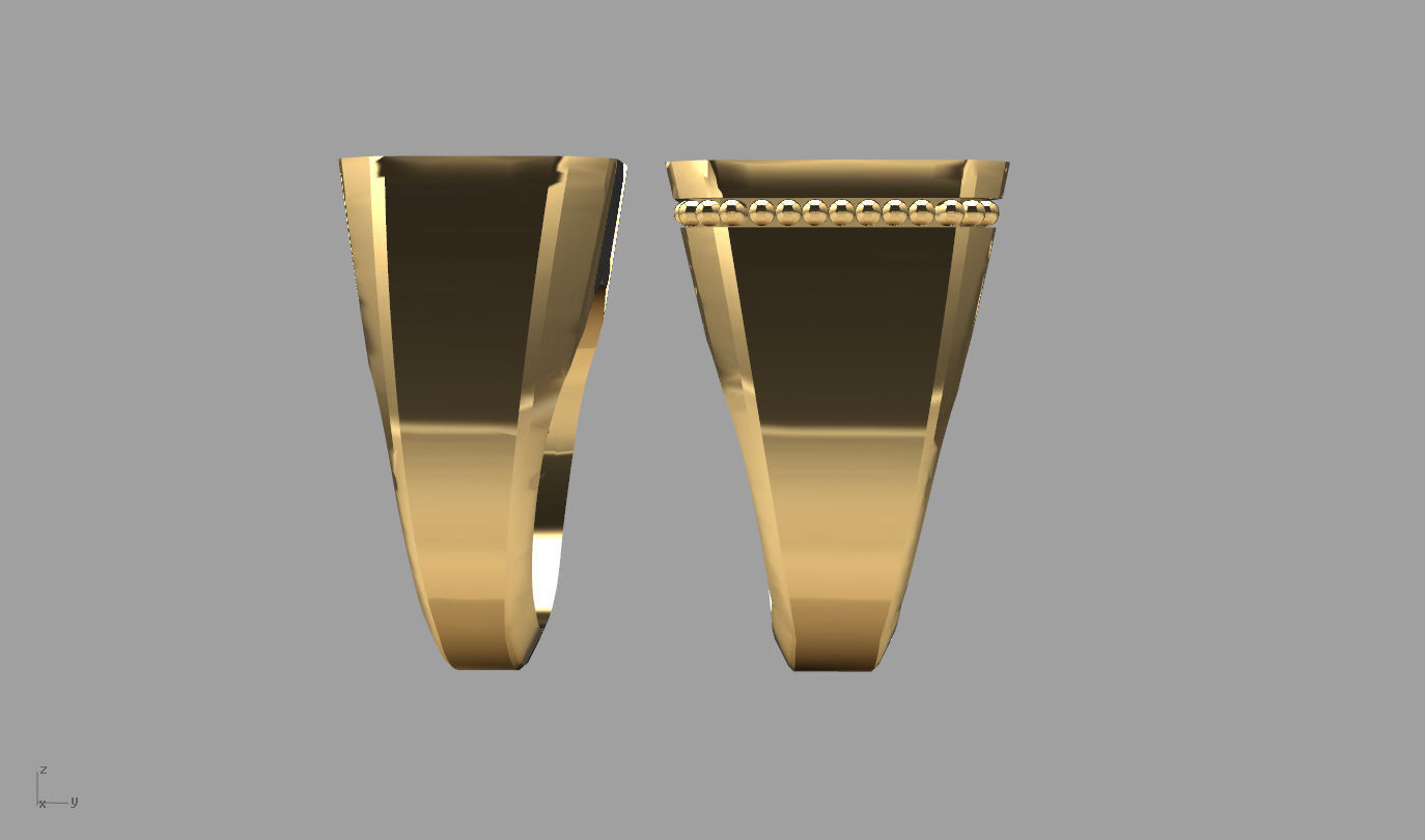 rings 3D print model_13