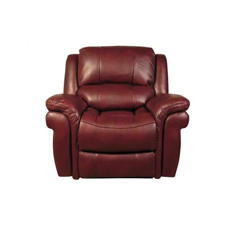 Bull Arles Wide Faux Leather Standard Recliner - 5 Colour 3D model_5