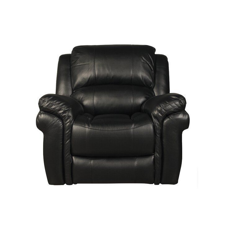 Bull Arles Wide Faux Leather Standard Recliner - 5 Colour 3D model_6