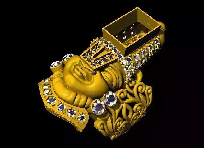 Balaji Ring 3dm file