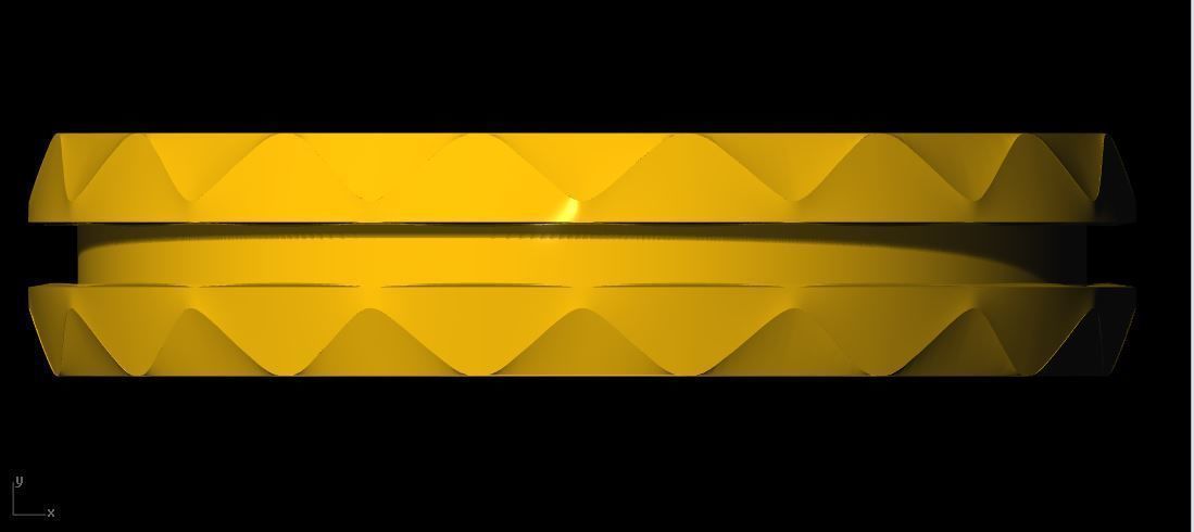 plain Ring 3dm file 3D print model_2