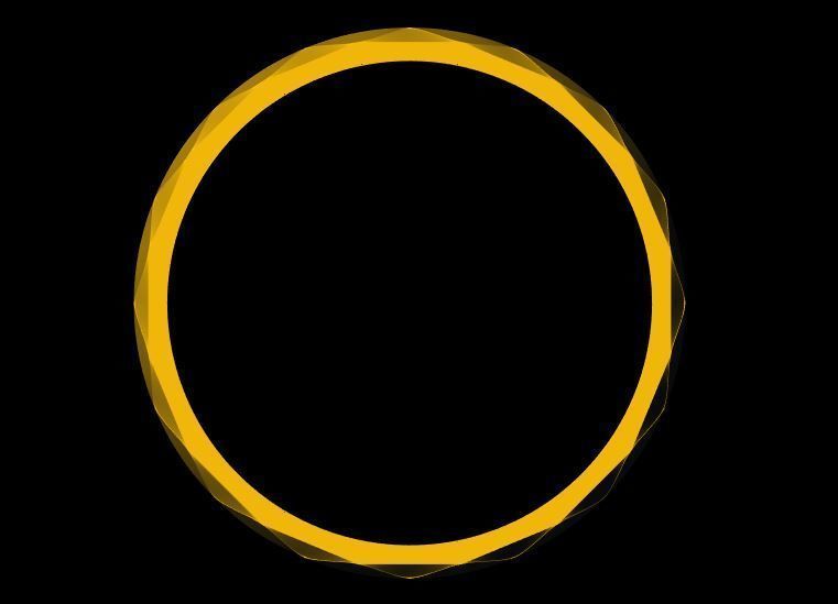 plain Ring 3dm file 3D print model_4