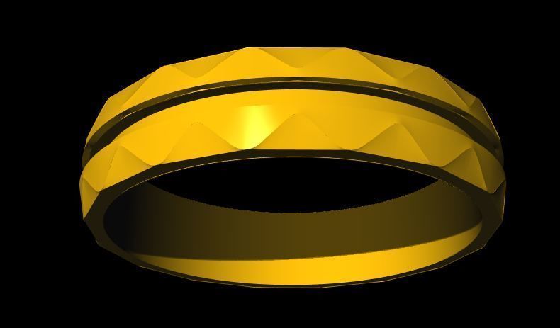 plain Ring 3dm file 3D print model_3