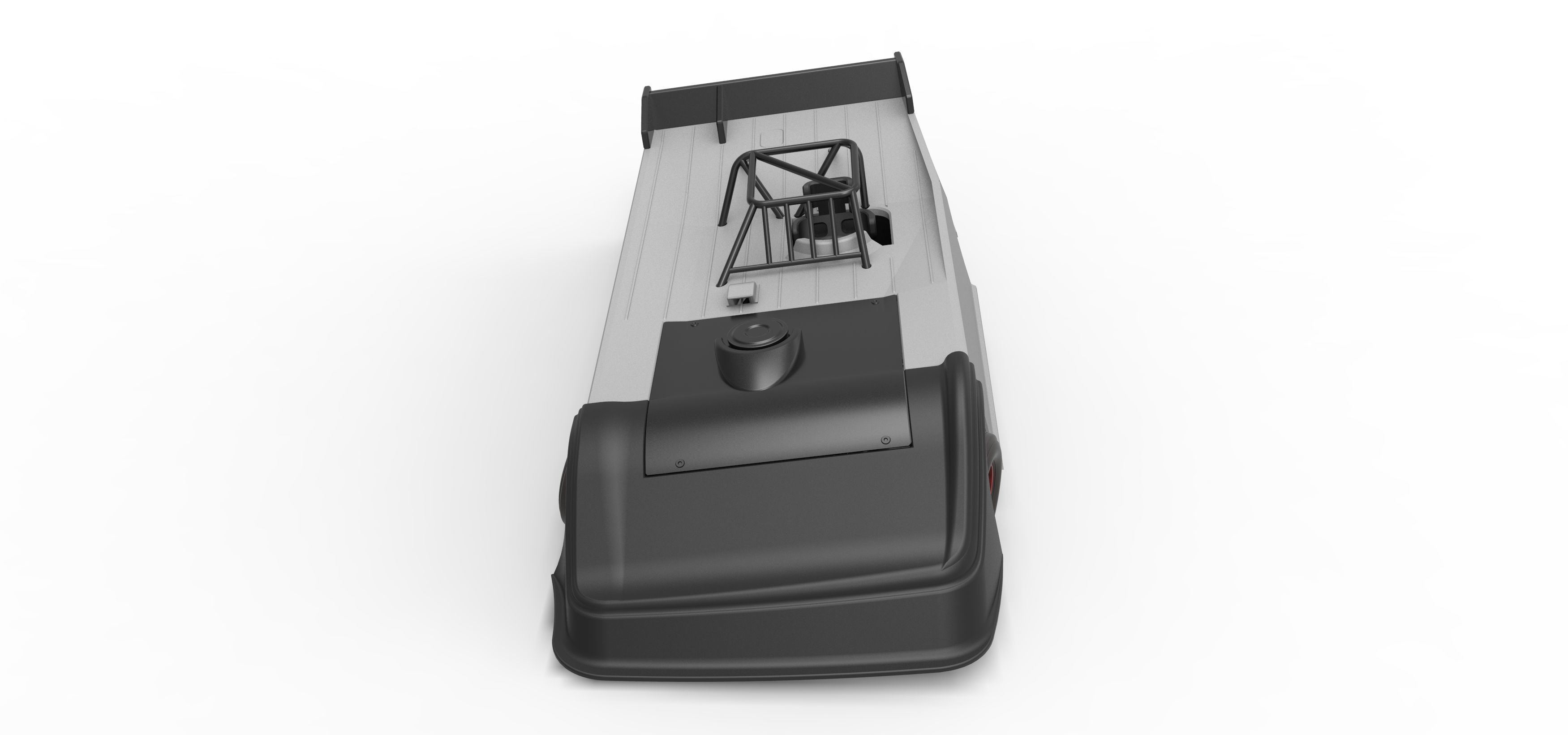 Super Dirt Late model while turning V2 Scale 1 to 25 3D print model_8