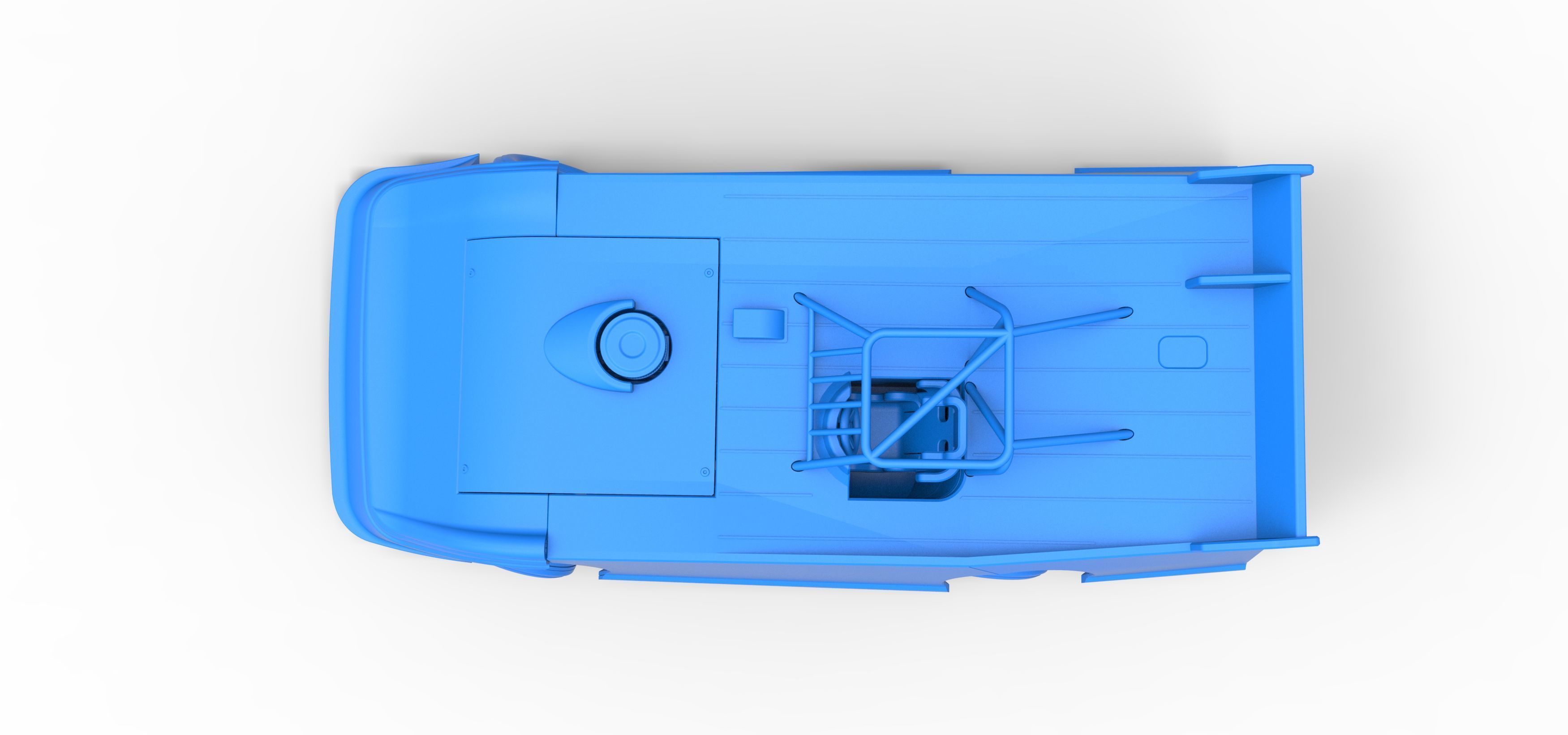 Super Dirt Late model while turning V2 Scale 1 to 25 3D print model_38