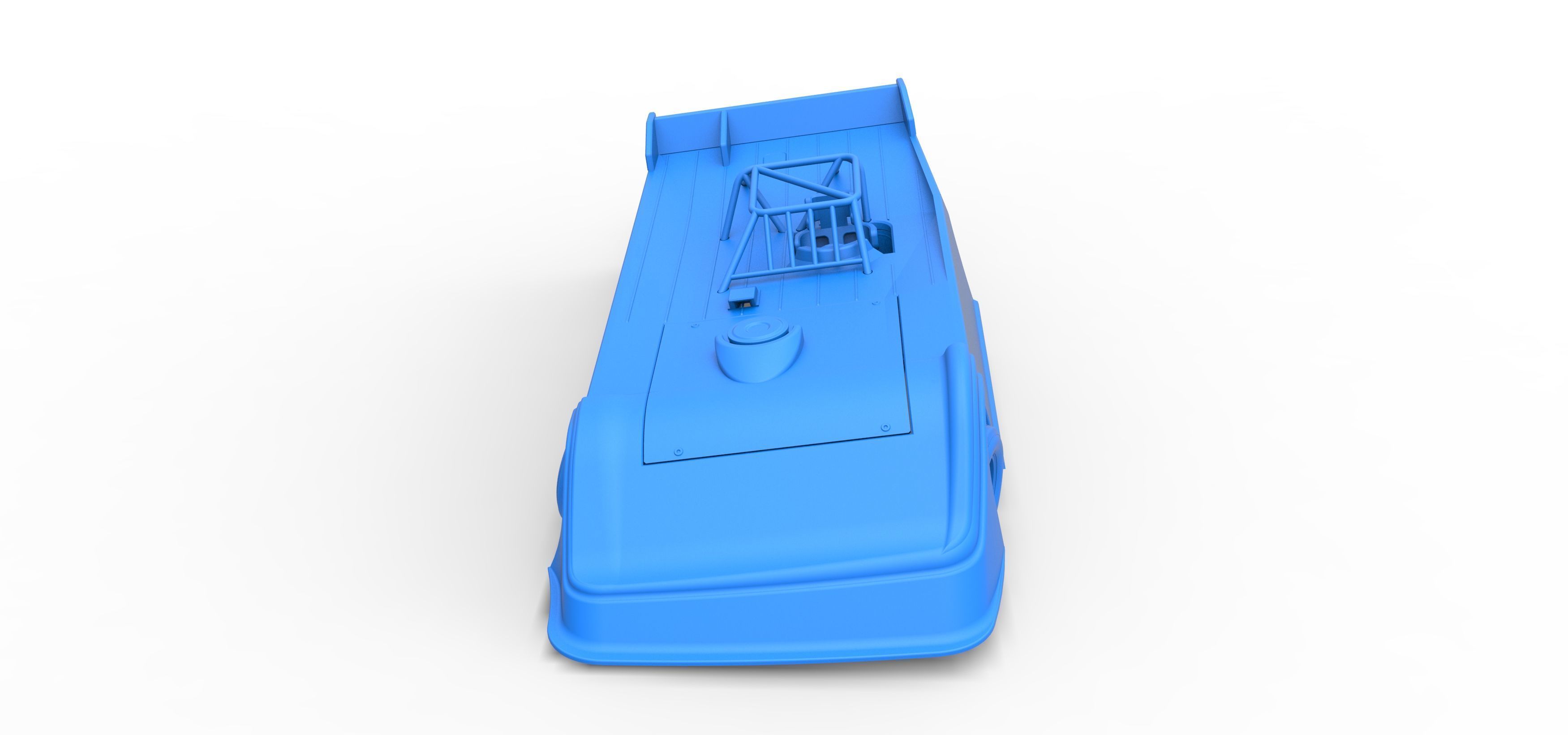 Super Dirt Late model while turning V2 Scale 1 to 25 3D print model_35