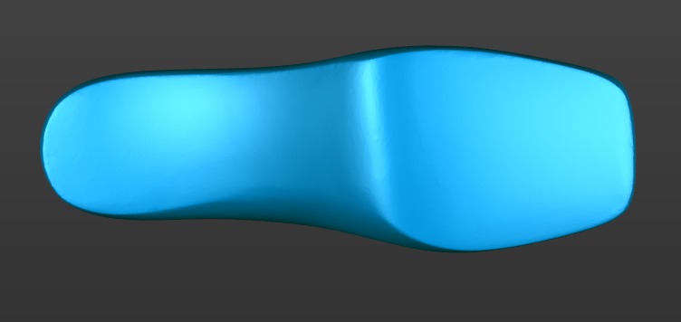 womens shoe last 3D print model_1