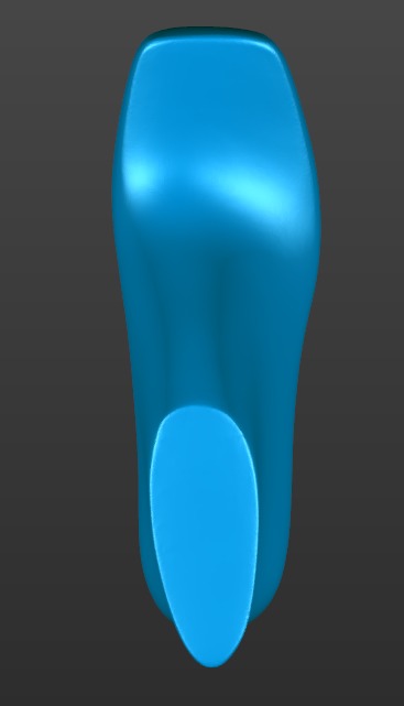 womens shoe last 3D print model_2