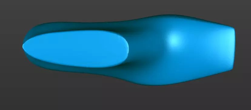 womens shoe last 3D print model_0