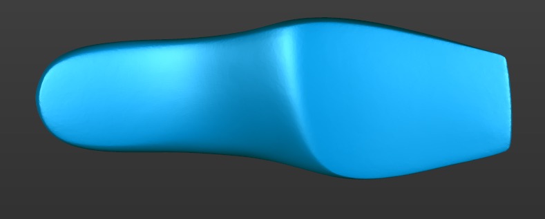 womens shoe last 3D print model_1