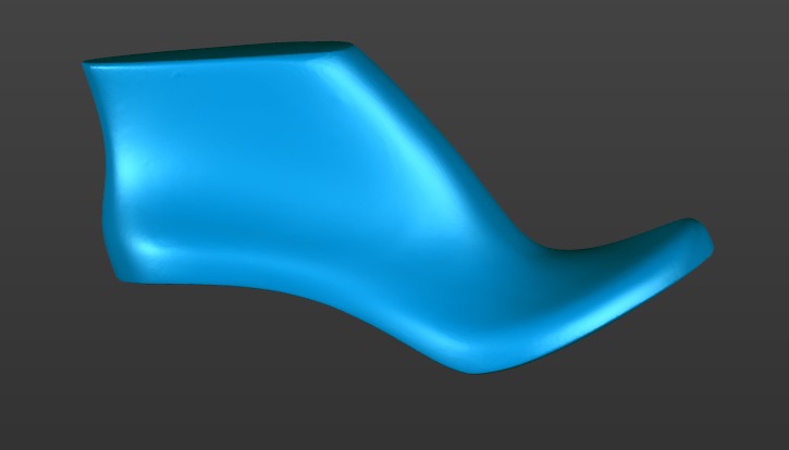 womens shoe last 3D print model_4