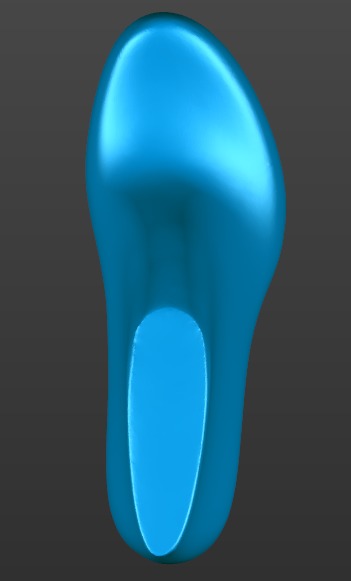 womens shoe last 3D print model_2