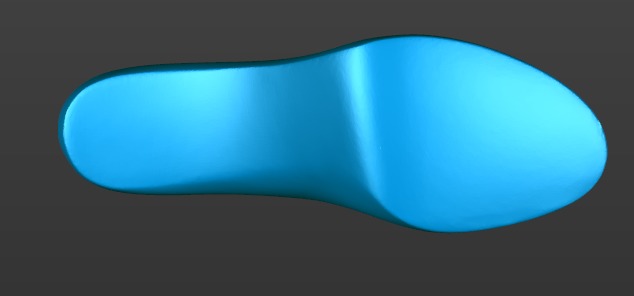 womens shoe last 3D print model_1