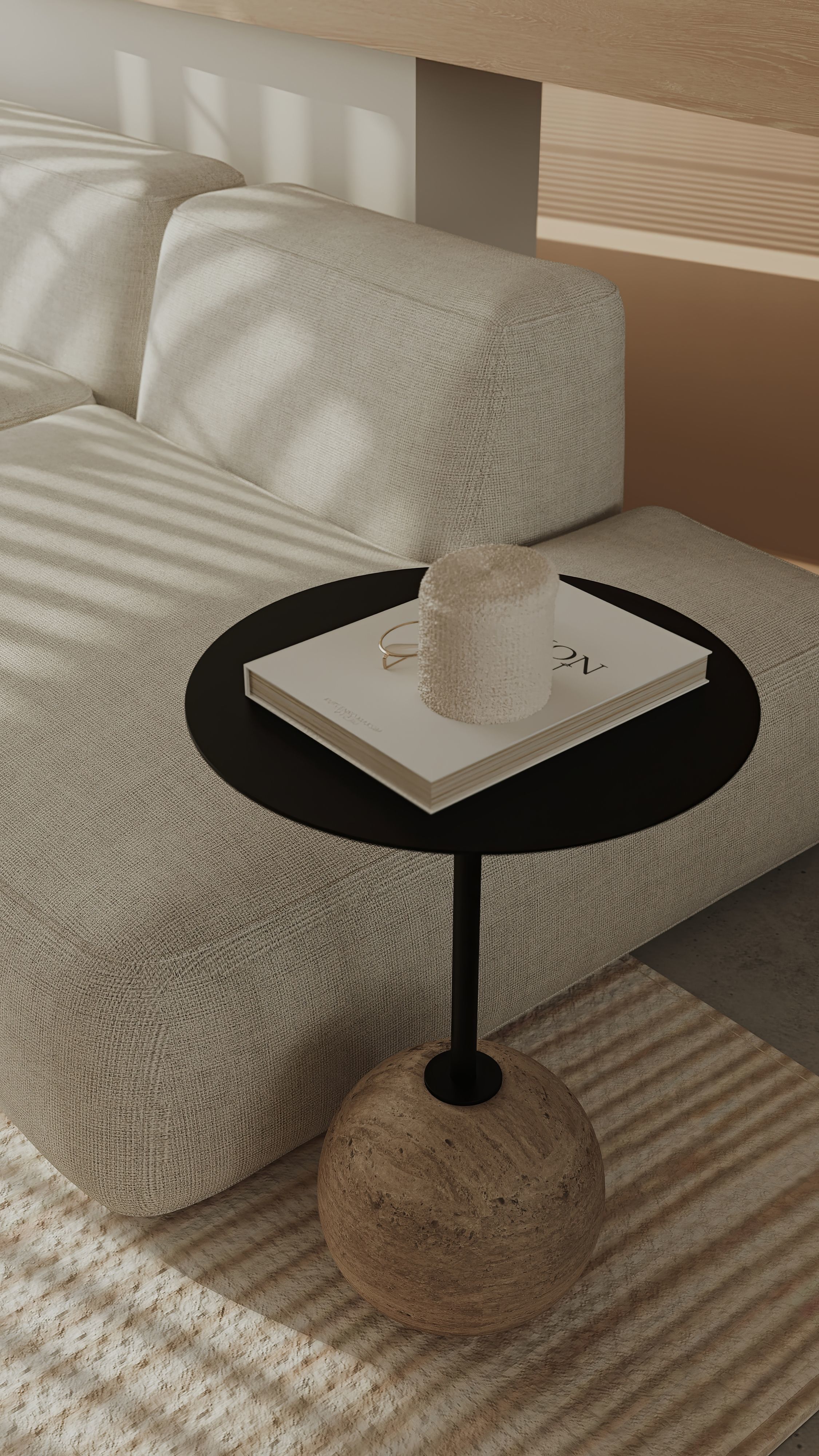 Interior scene kitchen and livingroom 3D model_11